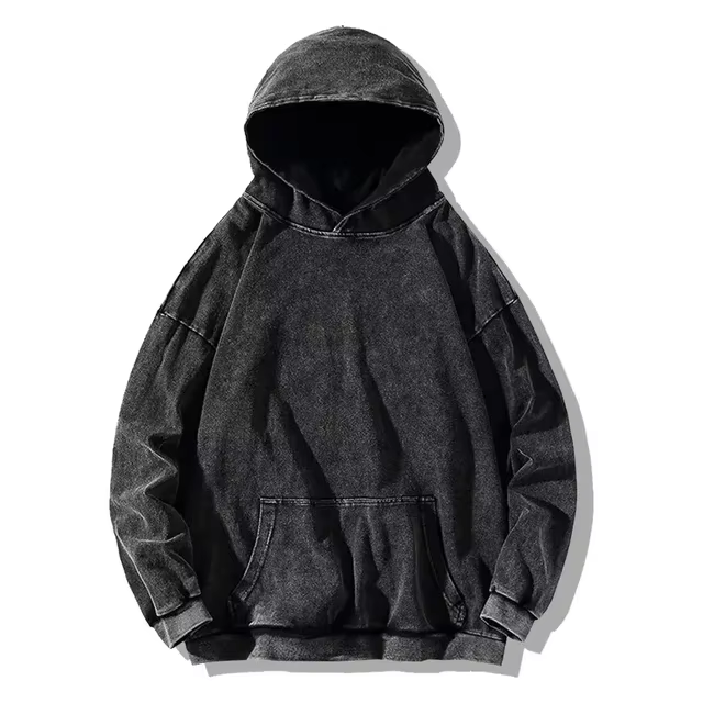 Sweats à capuche déFlexvintage pour hommes et femmes, pull en coton rétro, manches longues, mode Har