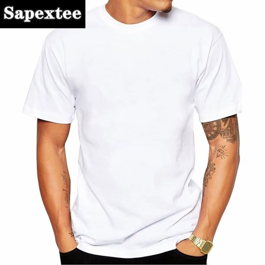 T-shirt personnalisé pour hommes, traitement de l'image, haute qualité, imprimé votre propre concept