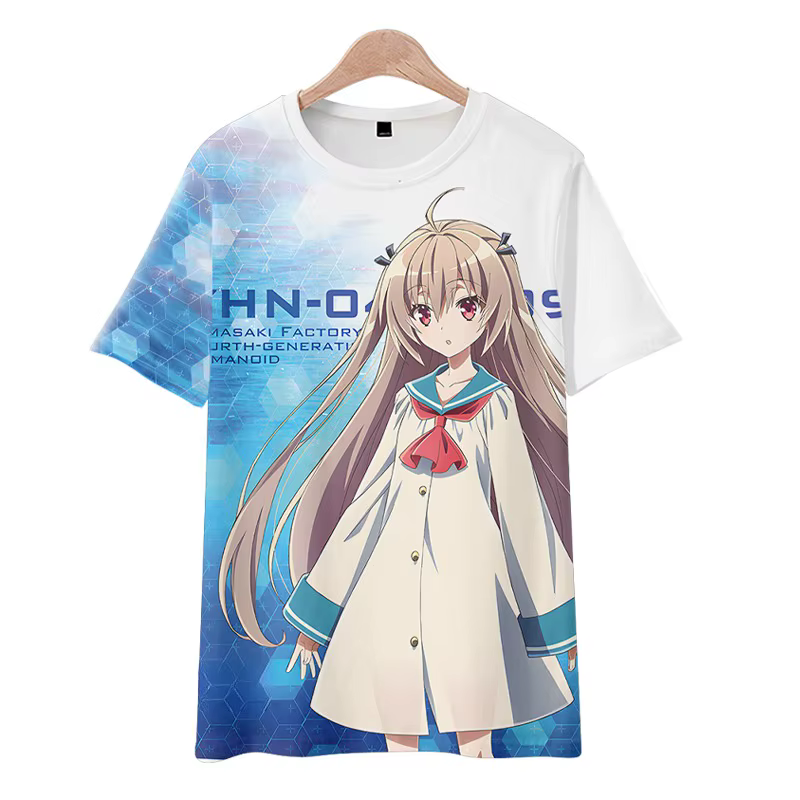 ATRI mes cher Moments jeu japonais AnimeT-Shirts hommes femmes t-shirt à manches courtes chemise de 