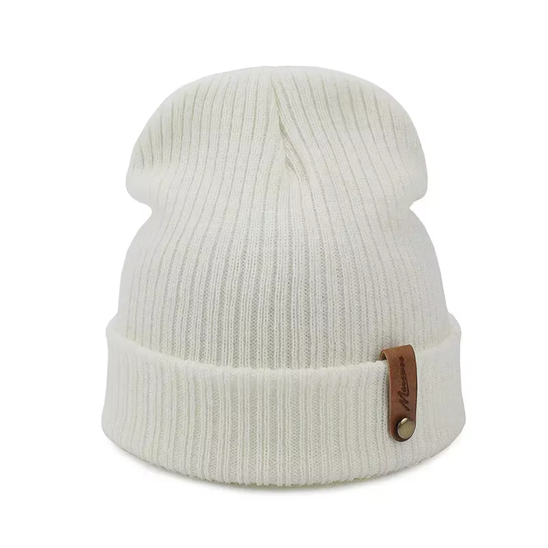 Chapeau unisexe crânes, bonnet plus chaud, casquette décontractée monochromatique, hommes et femmes,