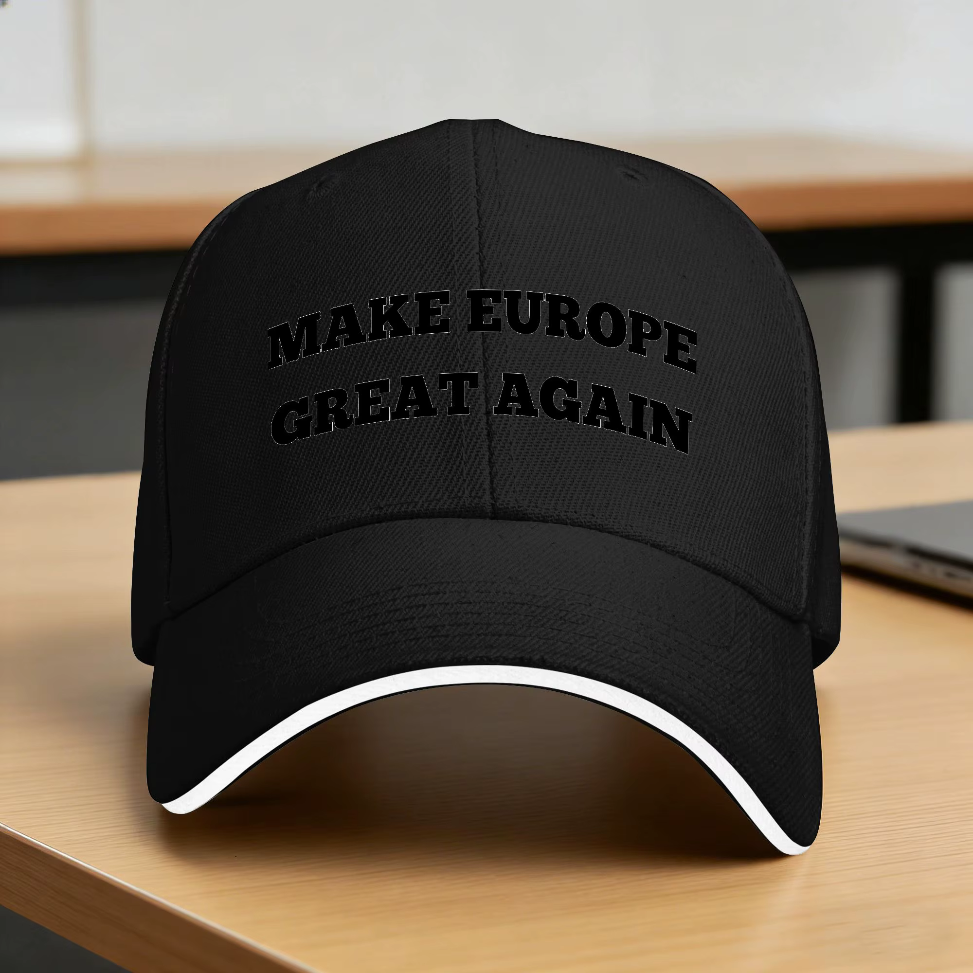 Casquette de baseball « Make Europe Great Again » pour femmes et hommes, casquette de camionneur imp