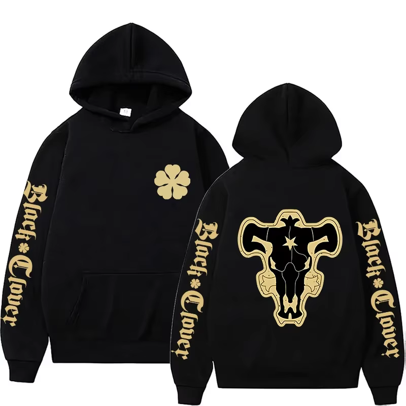 Sweat à capuche tendance imprimé Black Bull, sweat-shirt confortable à manches longues, haut décontr