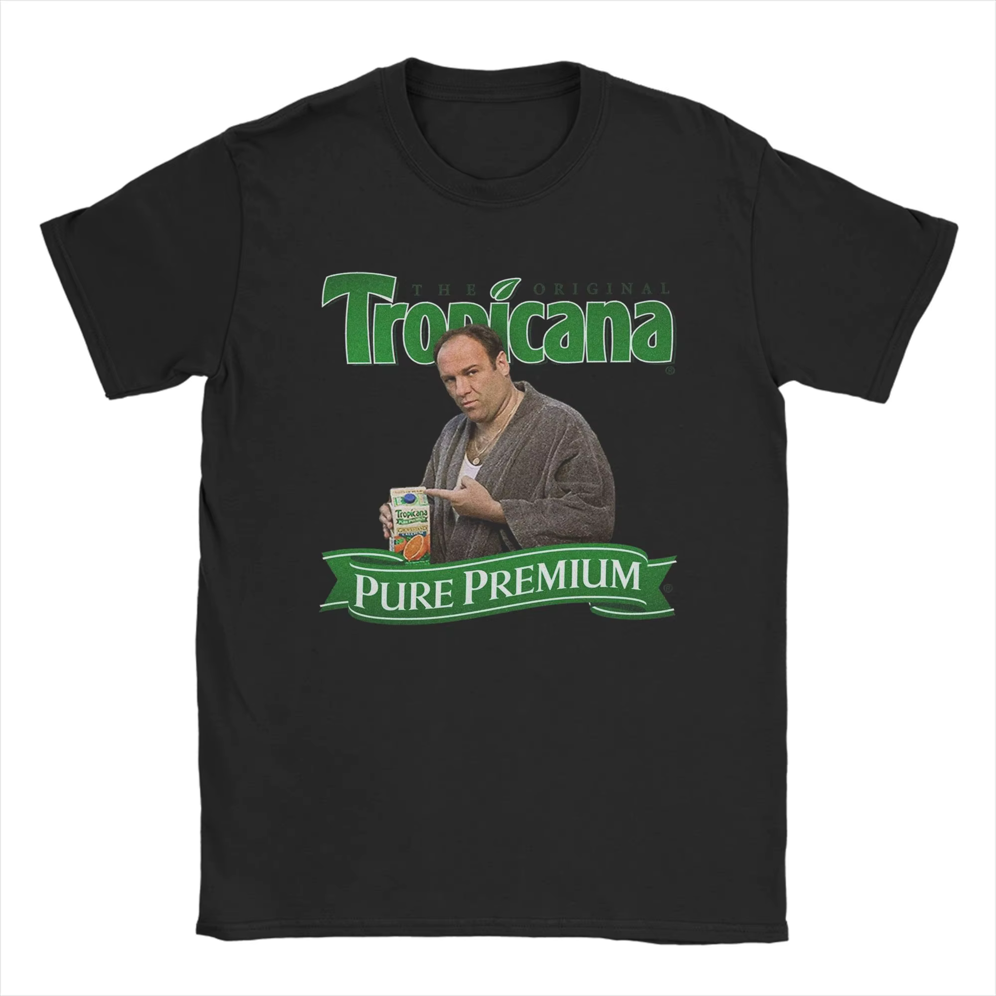 The Sopranos T-Shirts pour hommes nouveauté pur coton T-Shirts col rond manches courtes T-Shirts vêt
