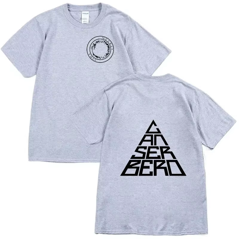 Canserbero T-shirt mode manches courtes été unisexe T-shirt décontracté femmes pull Streetwear été h