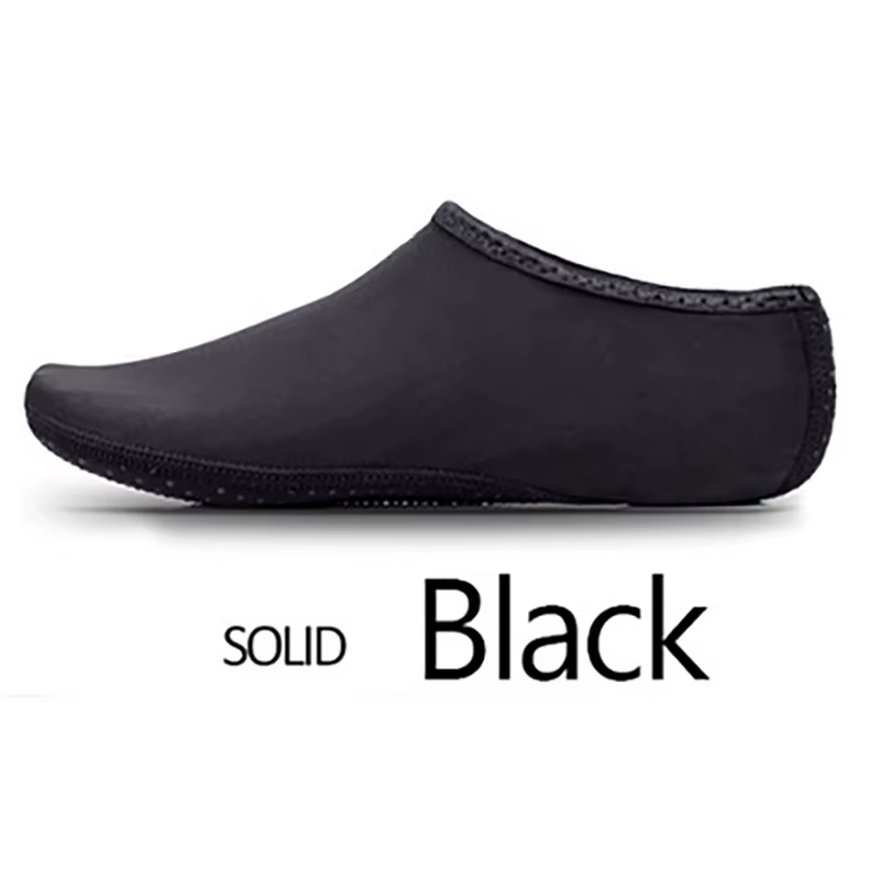 Chaussures coordonnantes unisexes pour hommes et femmes, chaussettes de plongée, sandale de plage aq