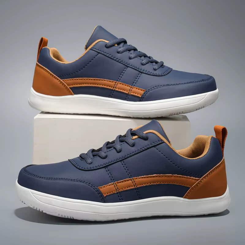 Baskets pour hommes à lacets, coupe basse, confortables, respirantes, chaussures de sport polyvalent