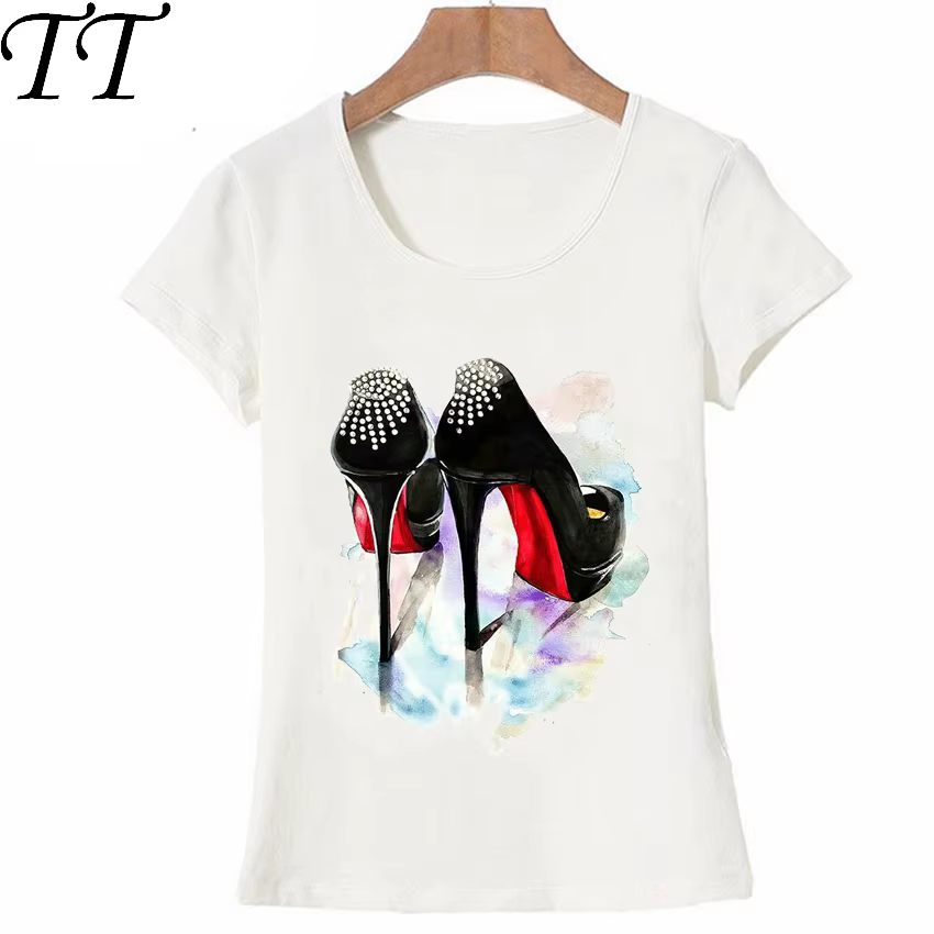 T-Shirt Vintage à la Mode pour Femme