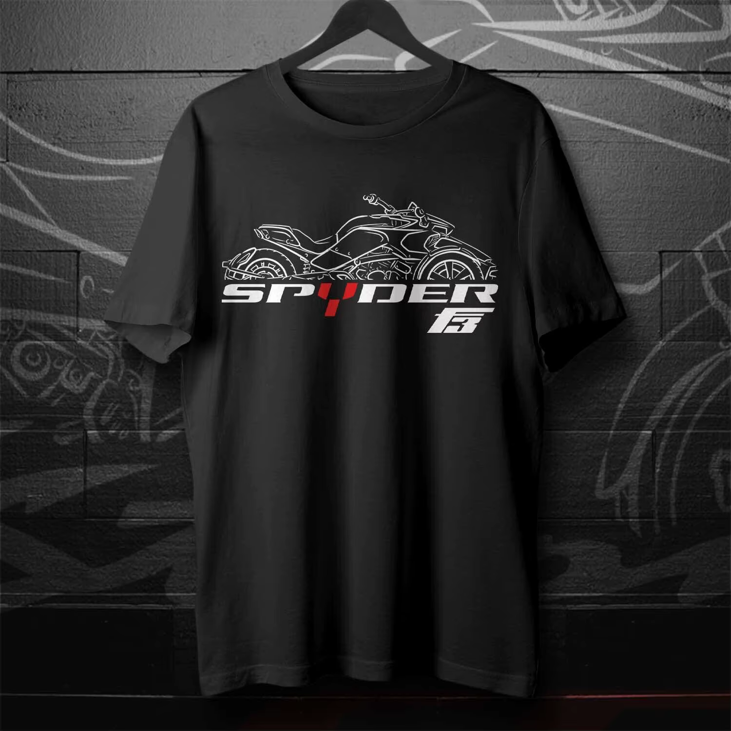 T-shirt pour motocyclistes à 3 roues, Can Am F3 Spyder, F3S Ltd