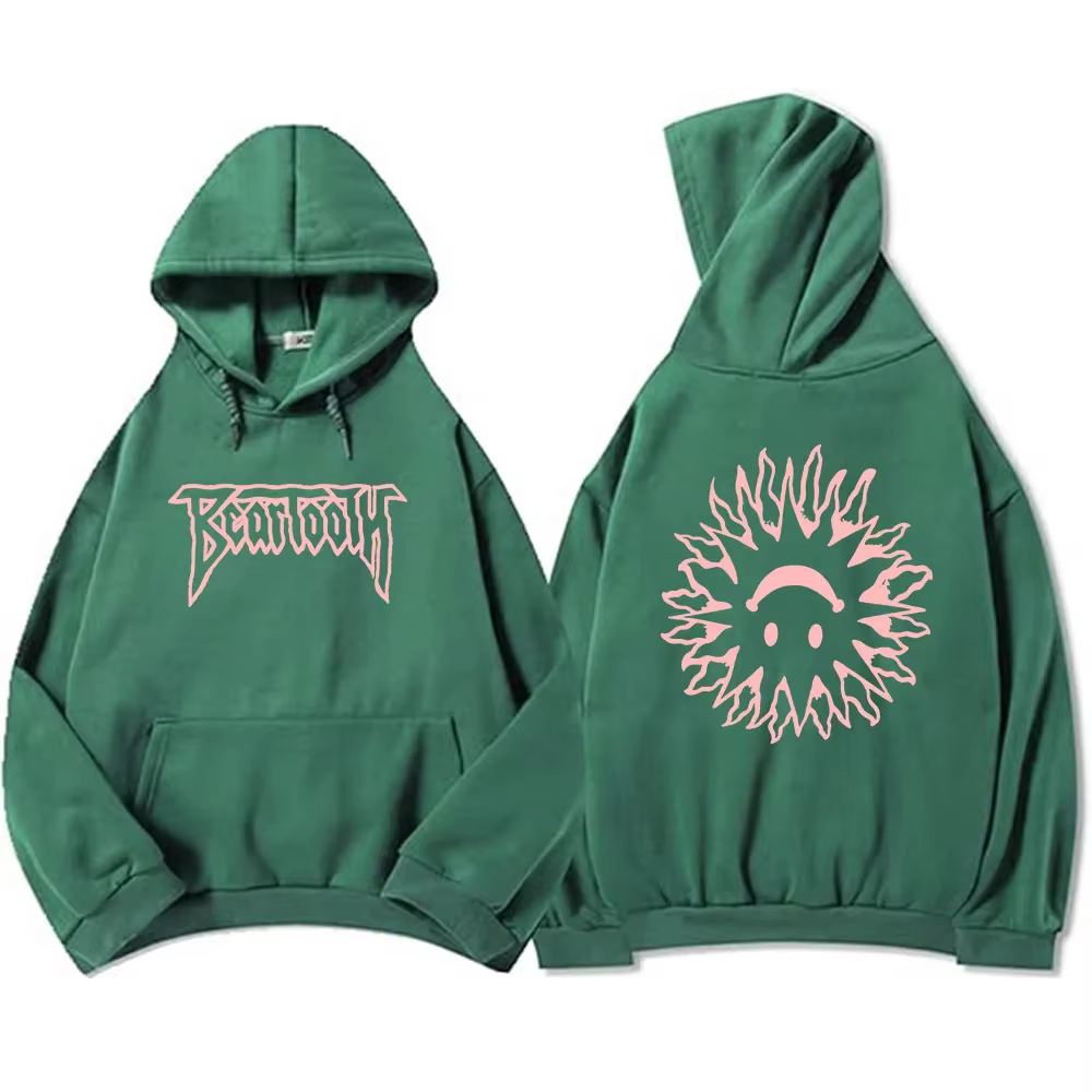 Sweats à capuche Pink Beartooth Rock Band pour hommes