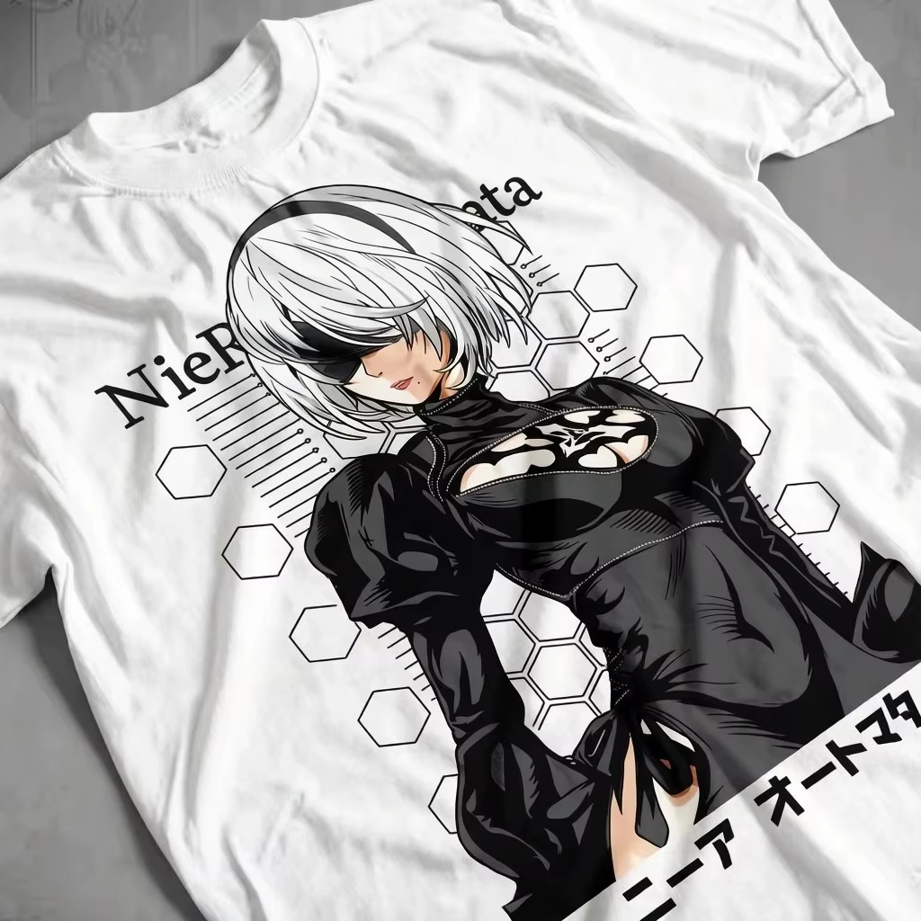 T-shirt Nier 2B Sexy, T-shirt Anime NieR:Automata