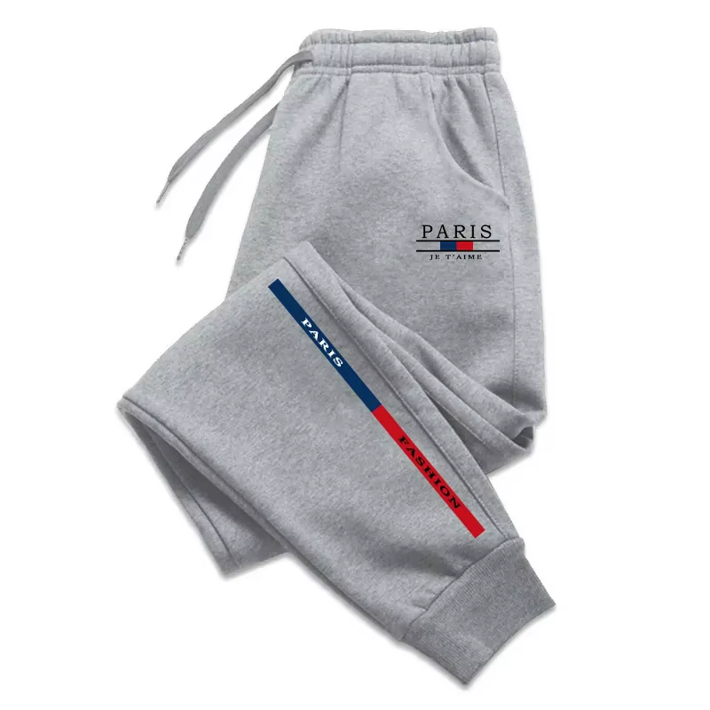 Pantalon de survêtement Paris Fashion pour homme – Nouveauté 2026 – Jogger décontracté quatre saisons pour le sport et le quotidien – Confort intérieur et extérieur