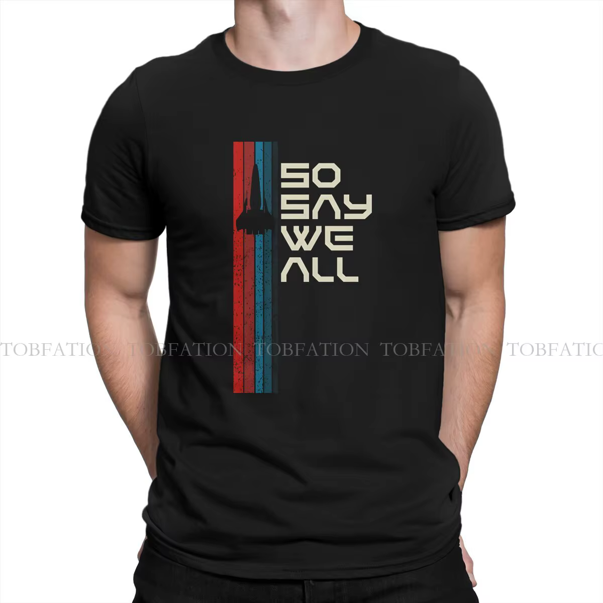 T-shirt rétro Viper So Say We All pour homme
