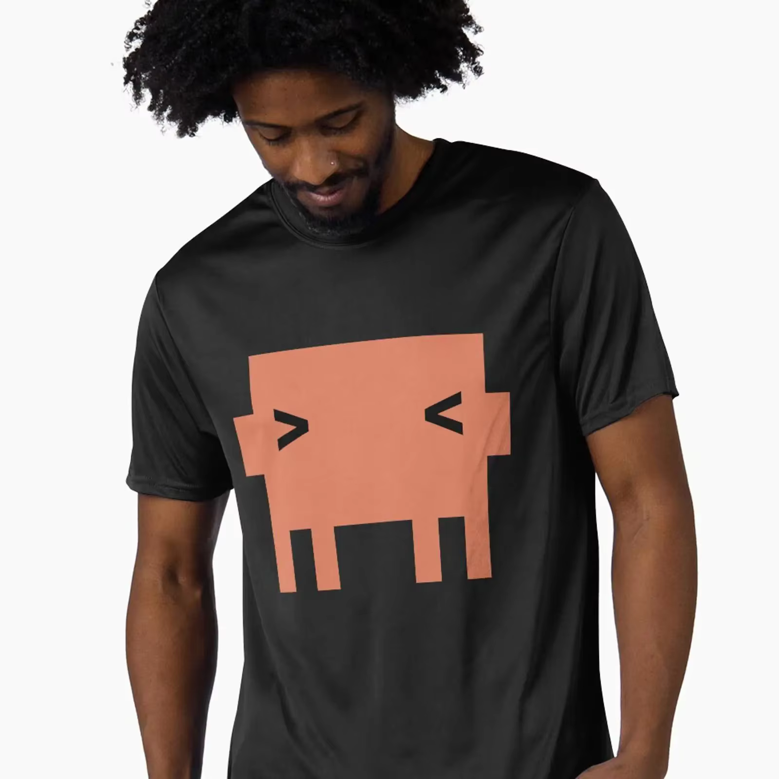 T-shirt unisexe Claude Code Happy Active