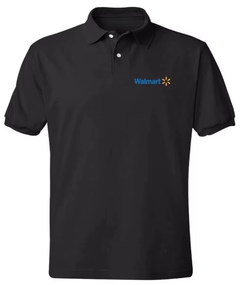 T-shirt Polo Unisexe Walmart Gildan DryBlend Jersey Tee Streetwear Graphique Imprimé Lettres Été