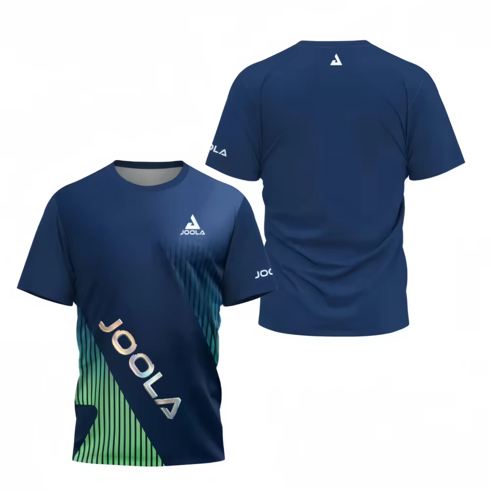 2026JOOLA T-shirts de tennis de table à manches courtes pour hommes et femmes