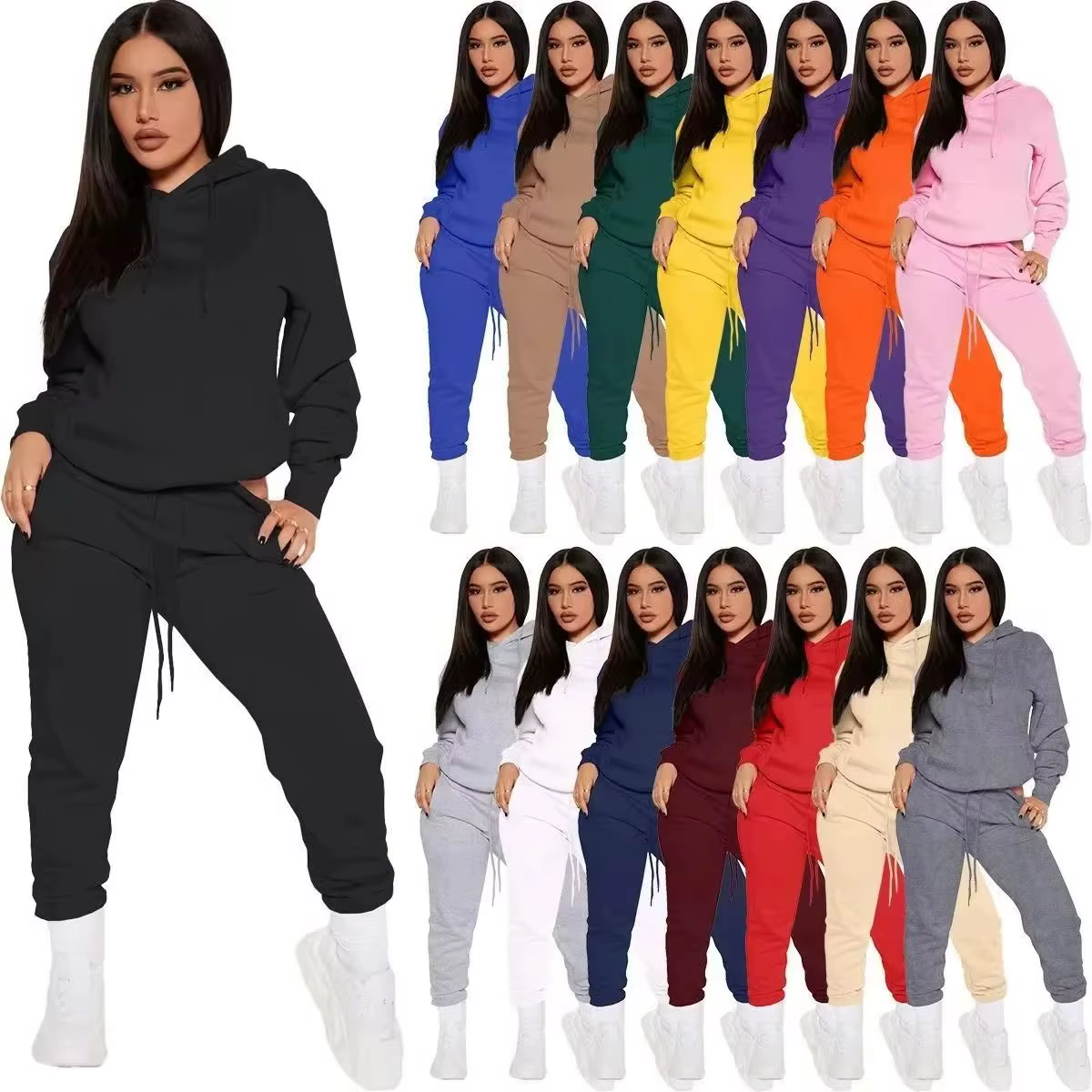 Ensemble à capuche pour femmes