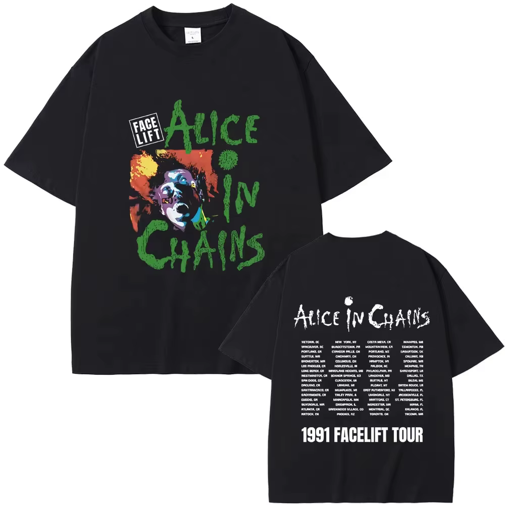 T-shirt Alice in Chains Jar of Flies avec impression d'album classique