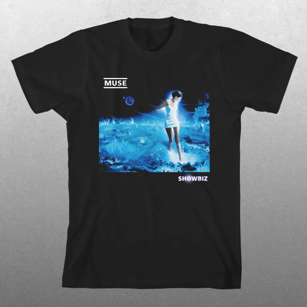 Nouvel album de la groupe Muse 2026. T-shirt en coton pour homme