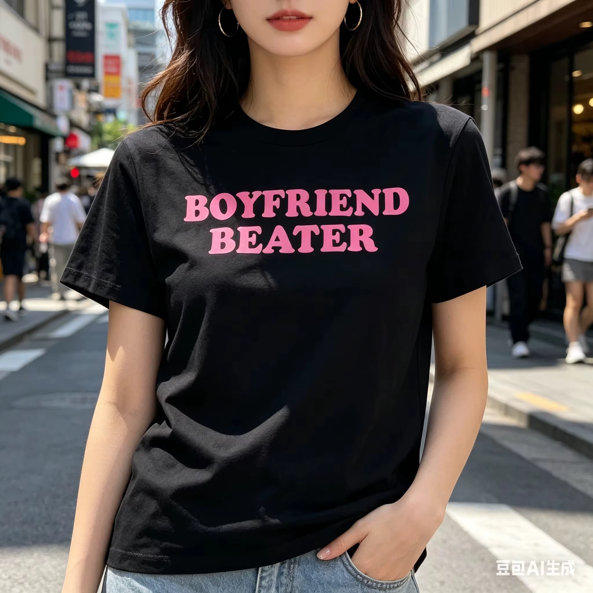 T-shirts humoristiques Boyfriend Beater Funny Girlfriend Meme pour hommes et femmes