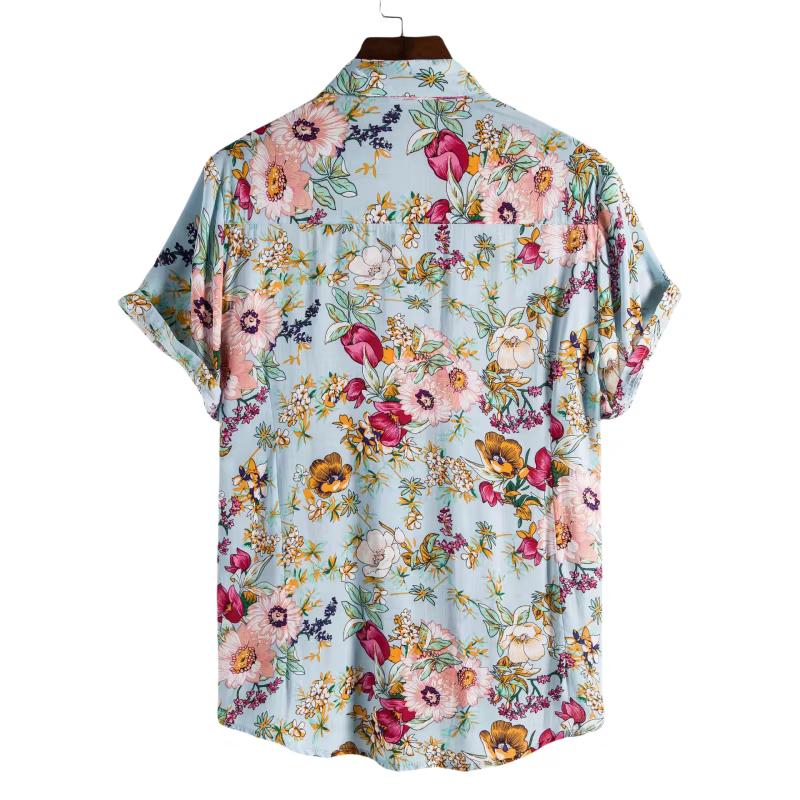 Chemise en lin véritable pour hommes