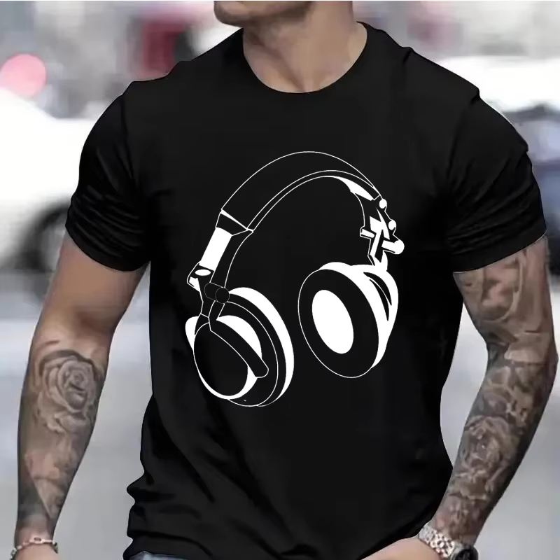 T-shirt graphique unisexe pour homme
