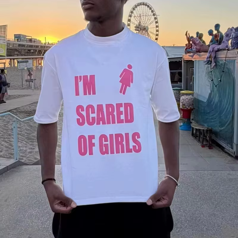 Nouveau T-shirt graphique unisexe Y2K Hip Hop surdimensionné pour homme
