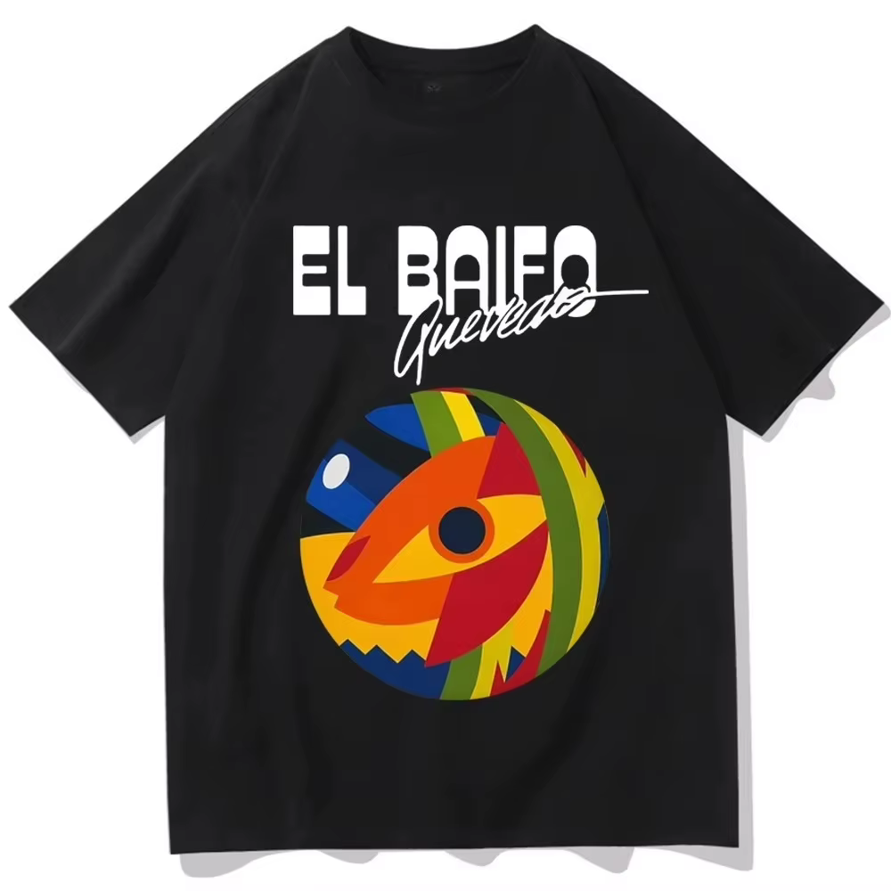 T-shirt tendance été 2026 Quevedo El Baifo pour homme et femme