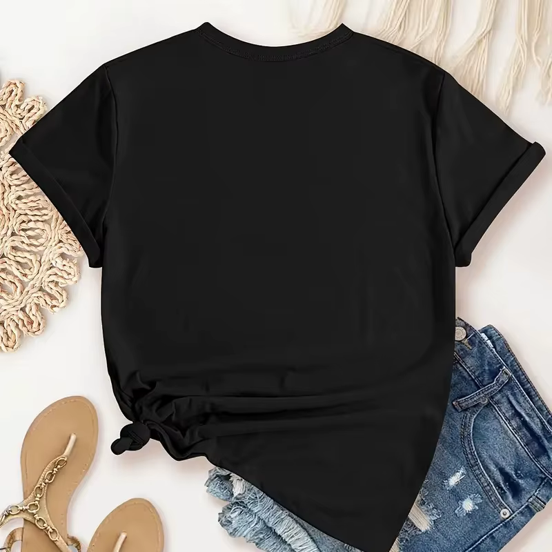T-shirts graphiques, humoristiques et textuels pour femmes